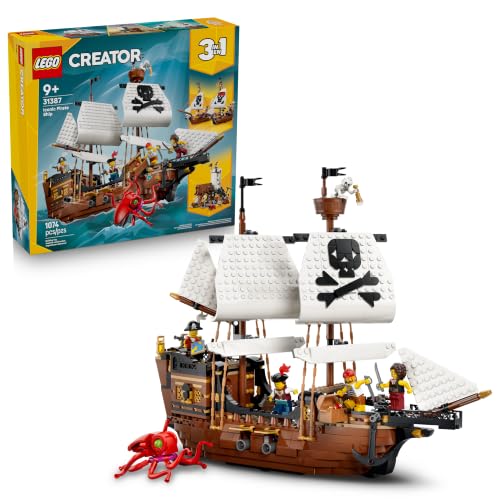 LEGO Creator Barco Pirata Icônico 1.074 peças (31387)