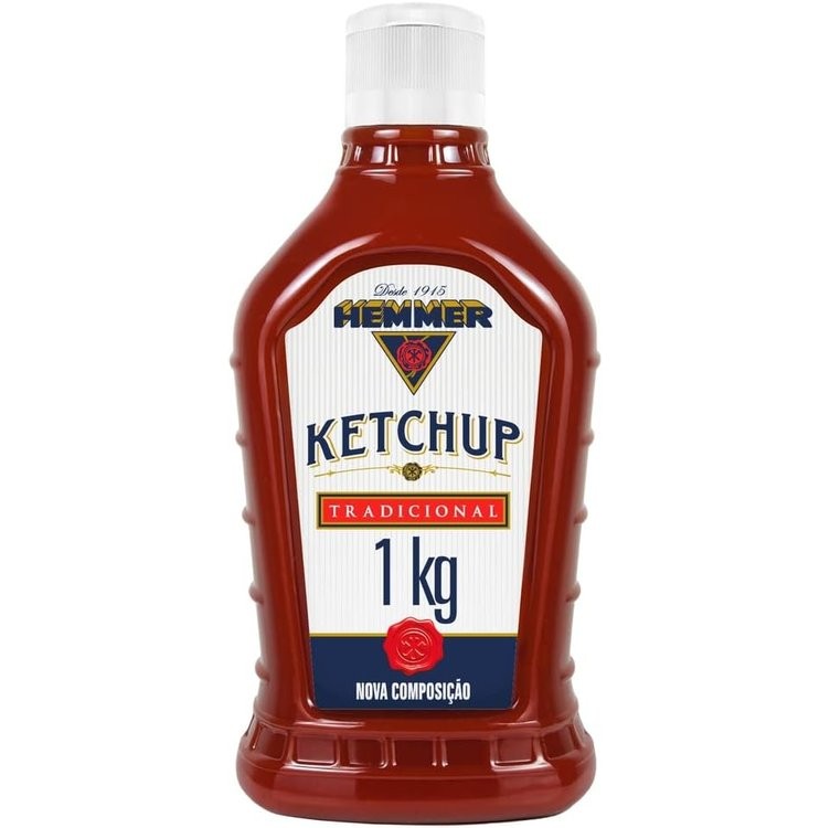 Hemmer Ketchup Tradicional Bisnaga 1kg