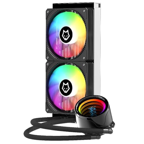 Water Cooler Husky Glacier, Iluminação Argb, 240mm, Amd e Intel, Preto Hwt600pt