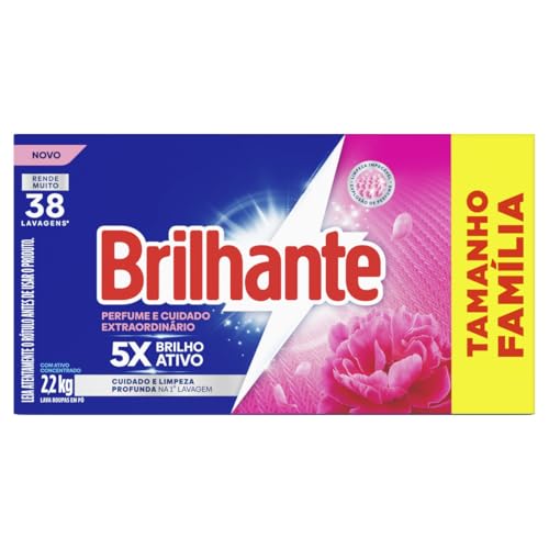 Brilhante Limpeza Total - Sabão Em Pó 2,2Kg