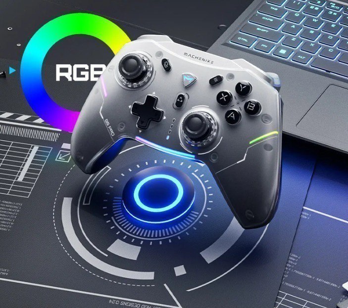 Controle Sem Fio Machenike G5 Pro Elite Rgb