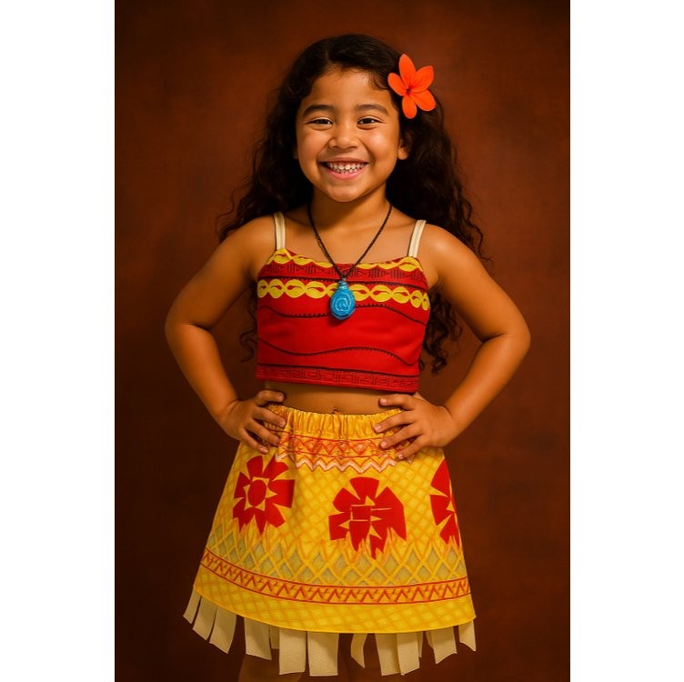 FANTASIA INFANTIL FESTAS MOANA - PARA AS MENINAS