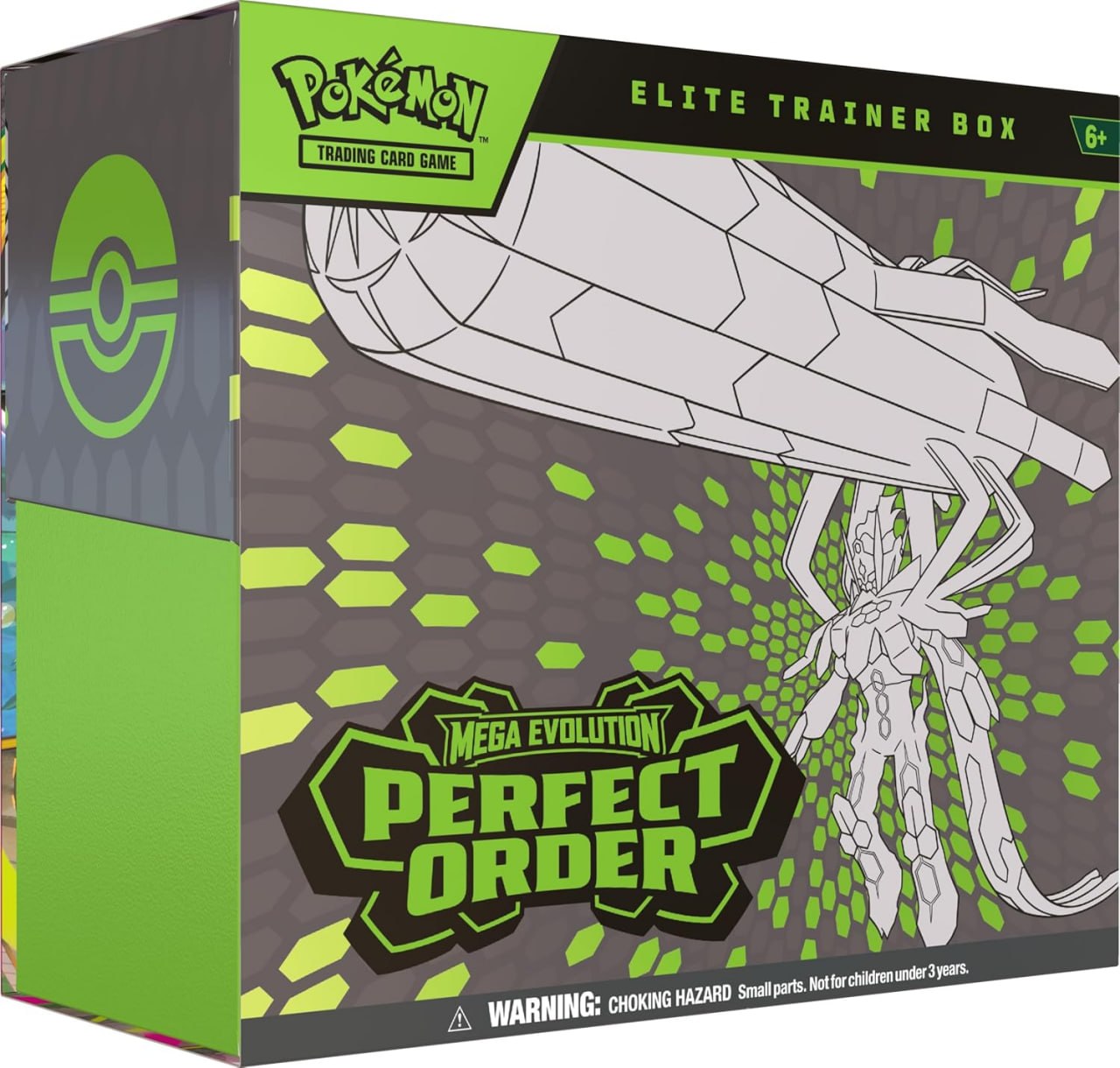 Pokémon TCG: Mega Evolution - Perfect Order - Elite Trainer Box - Inglês