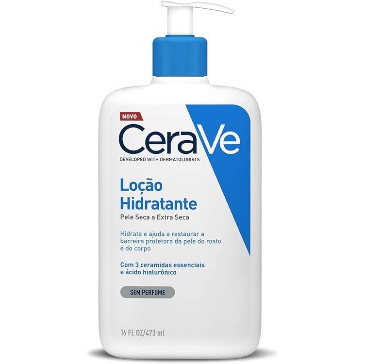 CeraVe, Loção Hidratante Corporal para Pele Seca a Extra Seca 473ml
