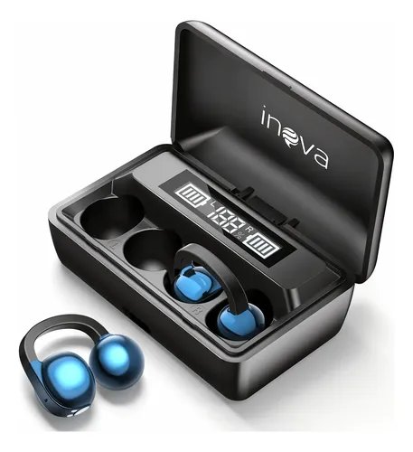 Fone De Ouvido Clip-on Bluetooth 6.0 Esportivo 60hrs Duração - Inova