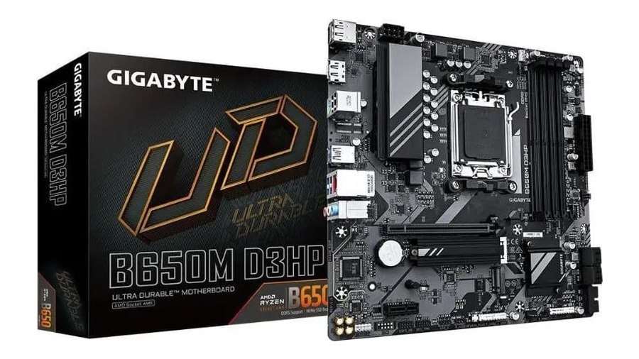 Placa Mãe Gigabyte B650m D3hp Soquete Am5 Micro Atx