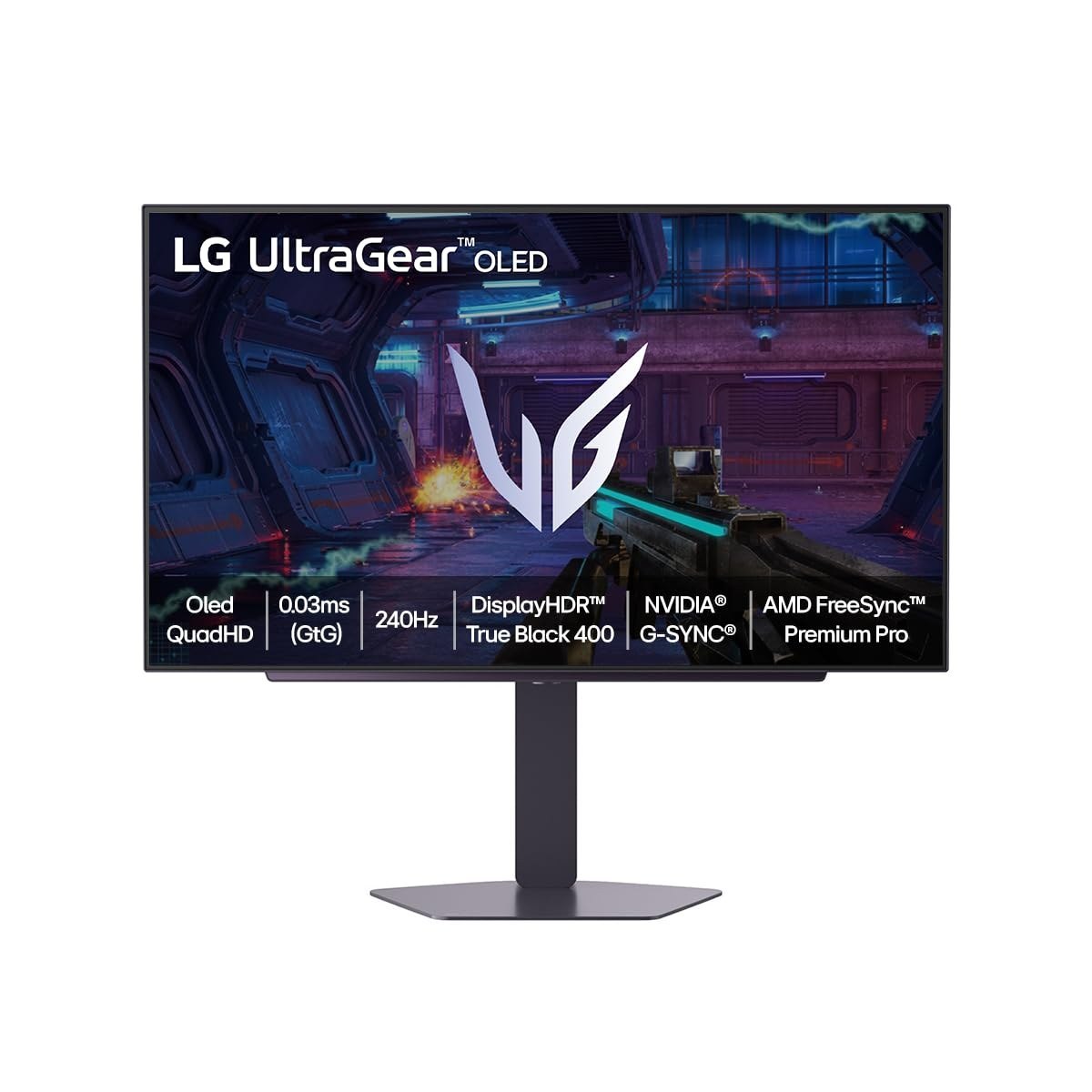 Monitor Lg Oled UltraGear 27Gx704a-B 27" 240Hz QuadHD 2K