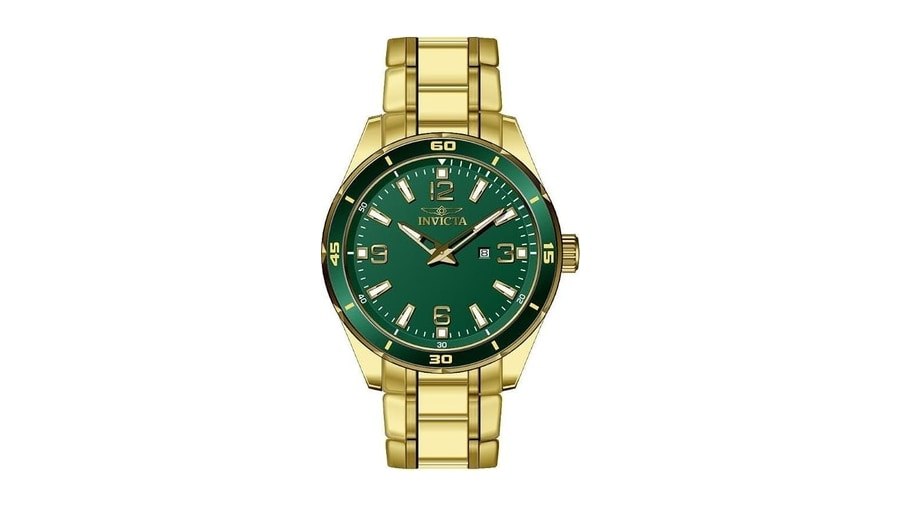 Invicta Relógio Masculino Pro Diver 44 mm Aço Inoxidável Quartzo, Dourado (Modelo: 46675), Dourado, Tendência