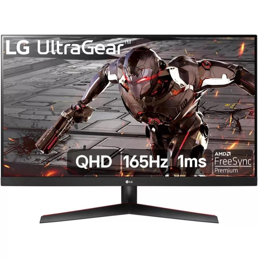 Monitor Gamer LG UltraGear 32" QHD 165Hz 1ms (MBR) HDR10 FreeSync Premium