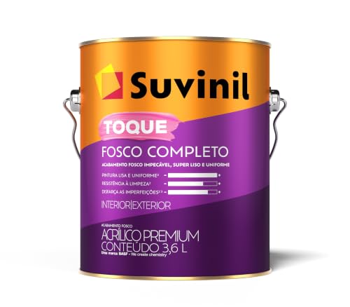 Tinta Suvinil acrilico fosco completo 3,6L Branco Neve