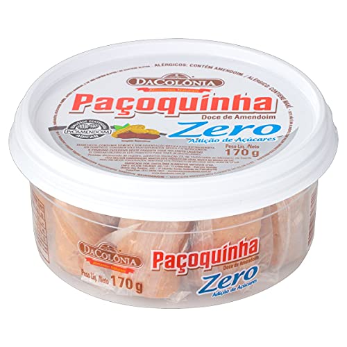 Da Colonia Paçoquinha Rolha Zero Açúcar 170g