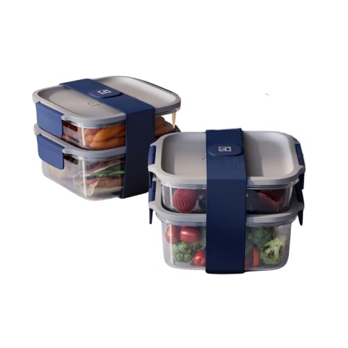 Kit 4 Potes Marmita de Plástico Electrolux