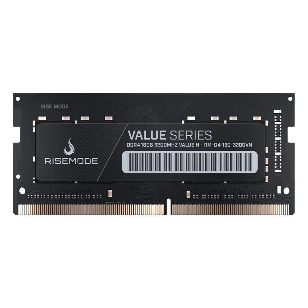 Memoria RAM Para Notebook Rise Mode Value, 16GB, 3200MHZ, DDR4, CL22 RM-D4-16G-3200VN