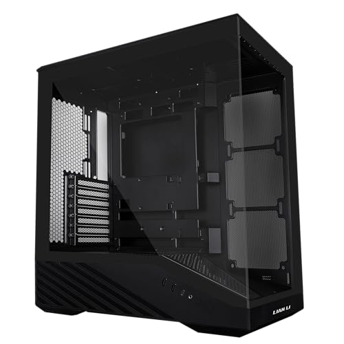 Gabinete Gamer Lian Li Vector V100 Preto Sem Fans V100x