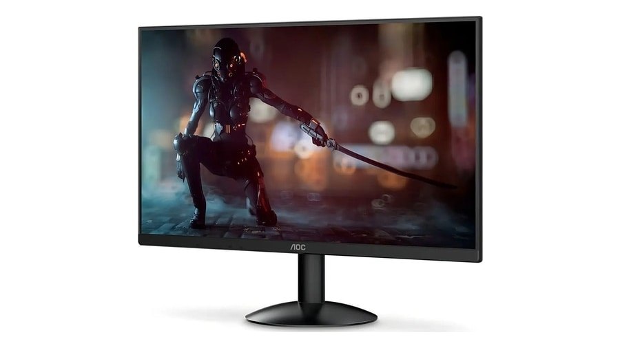 Caiu Mais) Monitor gamer Aoc Série B30 21.5'' Full Hd Gaming 120hz 1ms 22b30hm23 cor preto