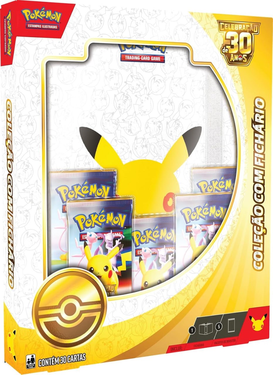 Pokémon TCG: 30th Celebration Binder Collection PT-BR