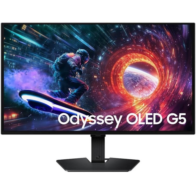 Samsung Monitor Odyssey OLED G5 27", QHD, 180Hz, 0.03ms, G-sync, FreeSync, DP, HDMI