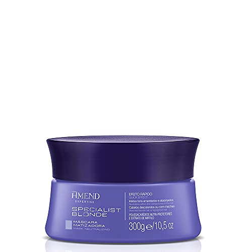 Máscara Matizadora com Extrato de Mirtilo 300g | Amend Specialist Blonde