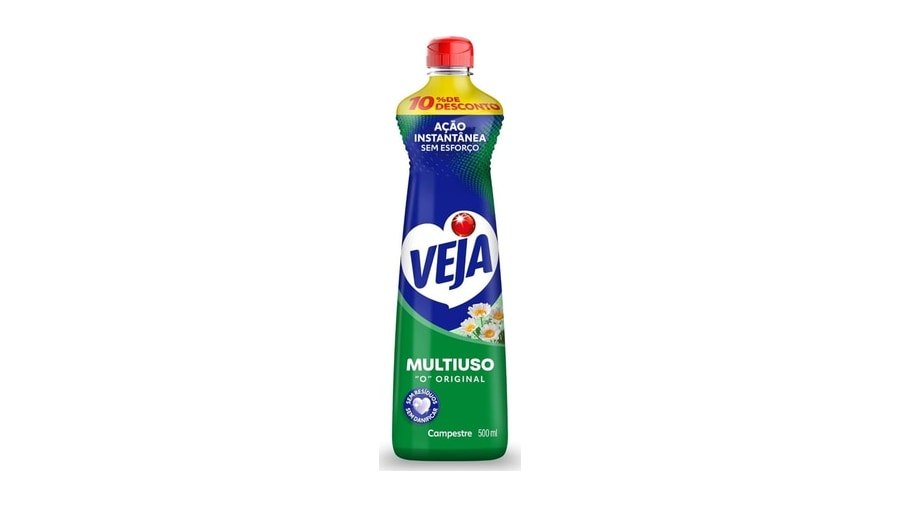 10x Veja Limpador Multiuso Campestre 500ml