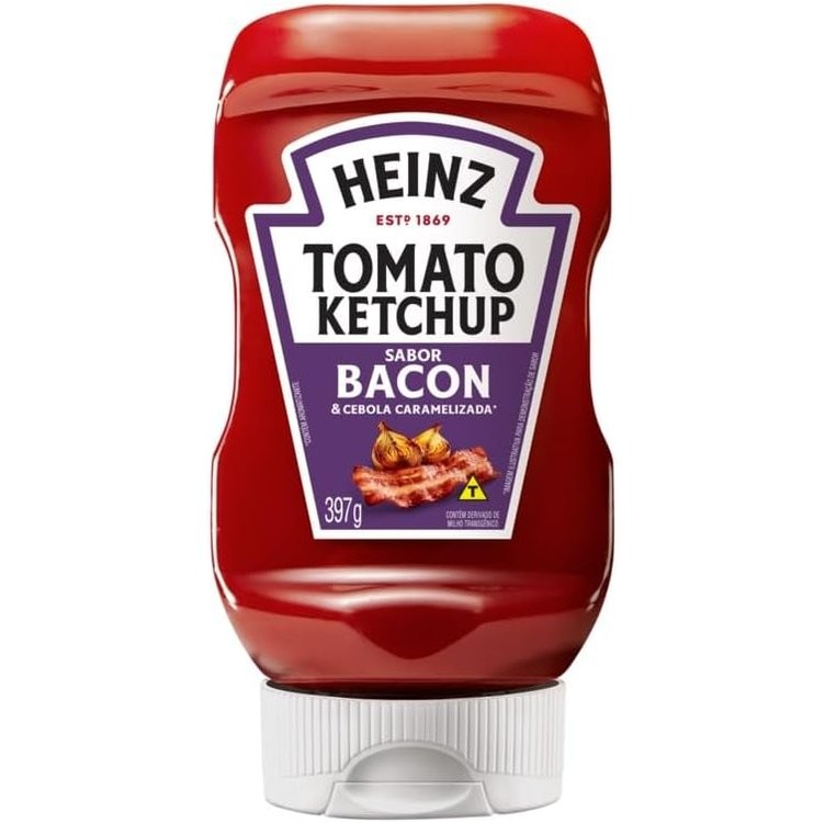 Heinz Ketchup Bacon & Cebola Caramelizada 397g