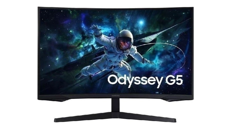 Monitor Gamer Curvo Samsung Odyssey G5, Va (32 Polegadas)