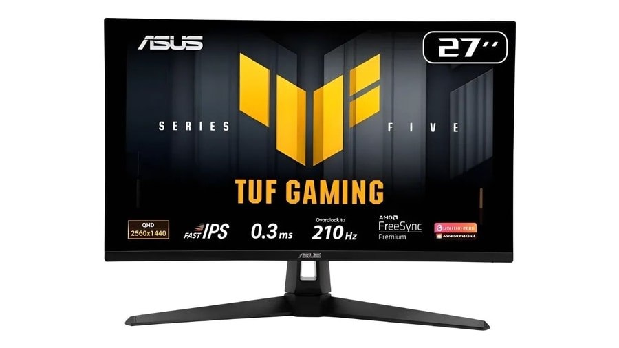 Monitor Gamer Asus Tuf Vg27aq5a 27 Qhd 210hz 0.3ms Fast Ips