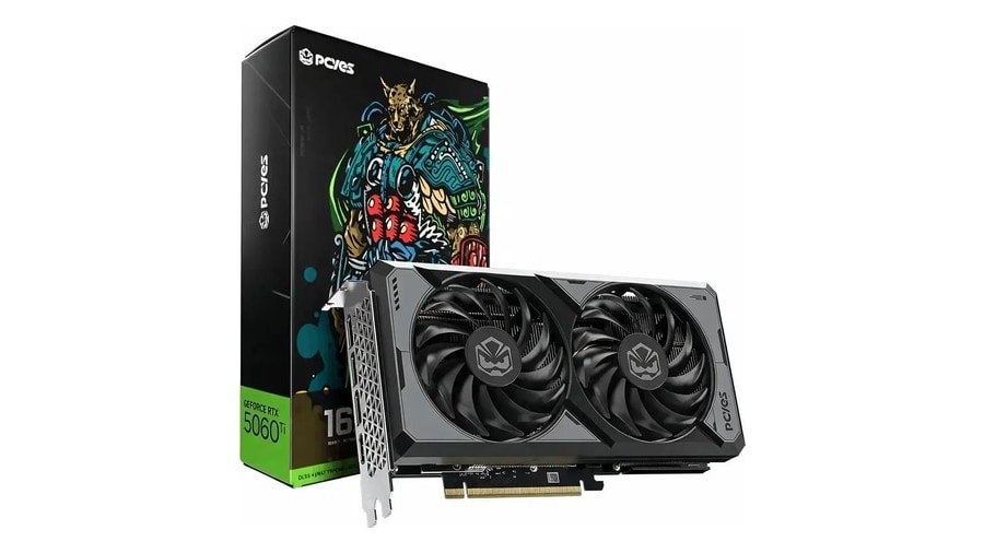 Placa De Vídeo Pcyes Rtx 5060 Ti 16GB