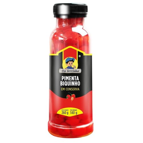 Pimenta Biquinho da Terrinha 140 g CX 12