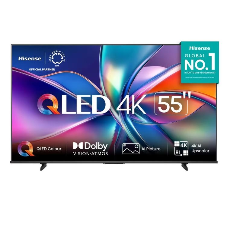 Smart TV 55" 4K UHD QLED Hisense