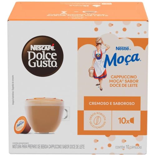 Nescafé Dolce Gusto Cappuccino Sabor Doce de Leite 10Caps 170g