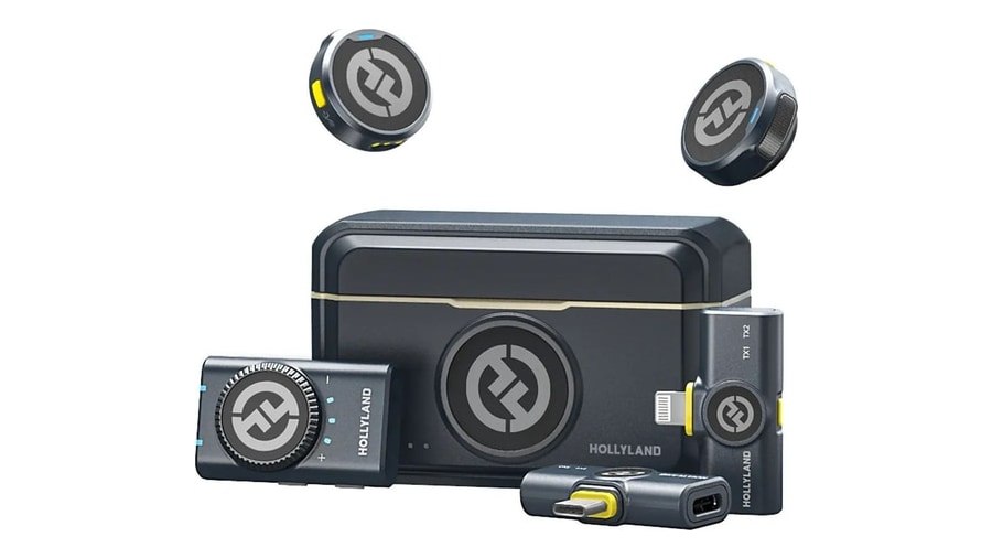 Microfone Hollyland Lark M2 Duo Combo Duplo Para 2 Pessoas C