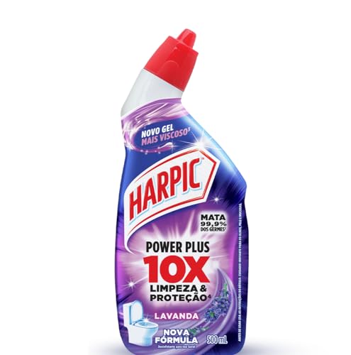 Harpic Power Plus Desinfetante Sanitário em Gel Lavanda 500ml