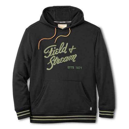 Suéter com capuz French Terry Applique Hoodie Field & Stream Masculino