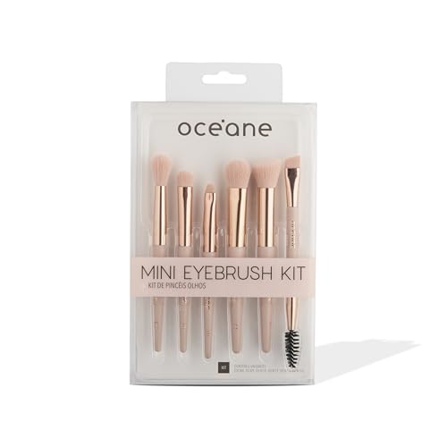 Océane-Mini Kit com 6 Pincéis para Olhos