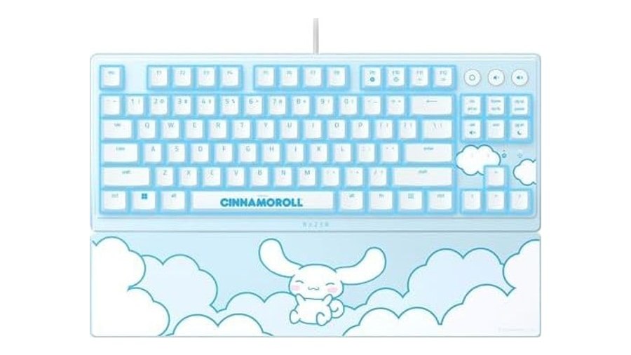 Razer Teclado para jogos Ornata V3 TKL: teclas de perfil baixo Interruptores de membrana mecânica Teclas revestidas com UV Teclas de mídia retroiluminadas Iluminação RGB de 8 zonas