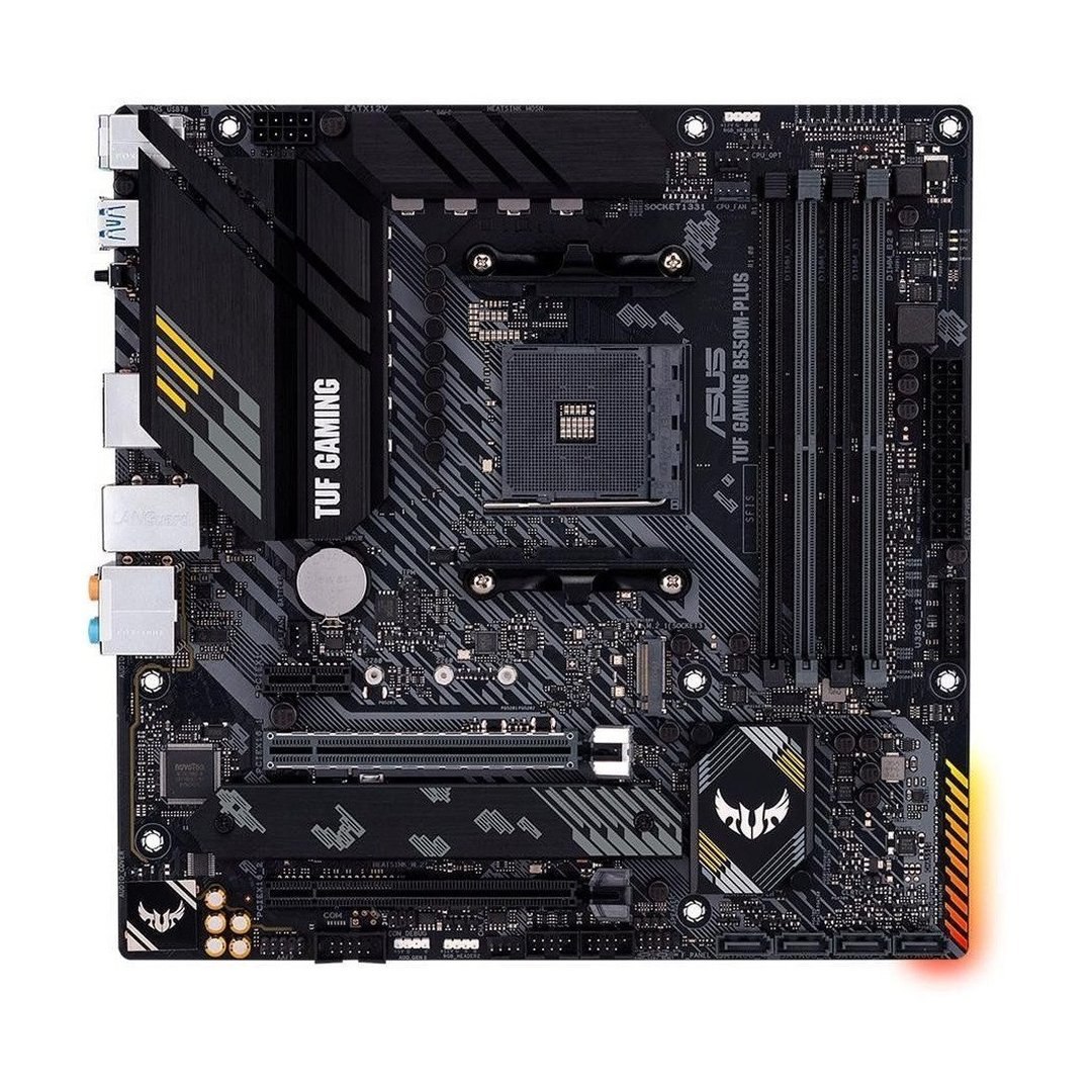 Placa-Mãe AMD AM4 Asus TUF GAMING B550M-Plus - 90MB14A0-C1BAY0