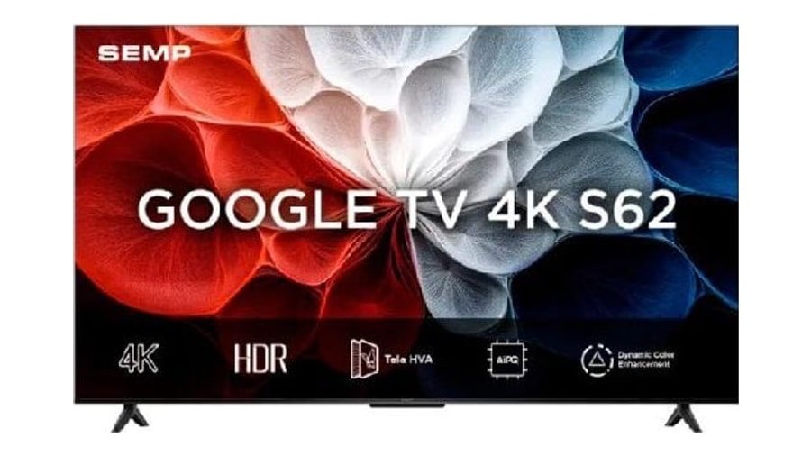 Smart Tv Semp 43 Polegadas S62 4k Uhd Google Tv 43s62