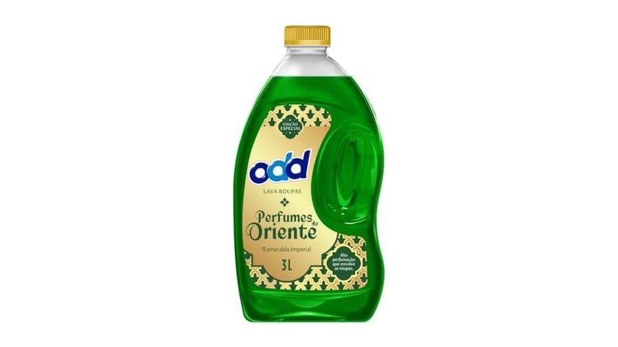 Lava Roupas Líquido ODD Perfumes do Oriente 3L Fragrância Árabe Esmeralda Imperial
