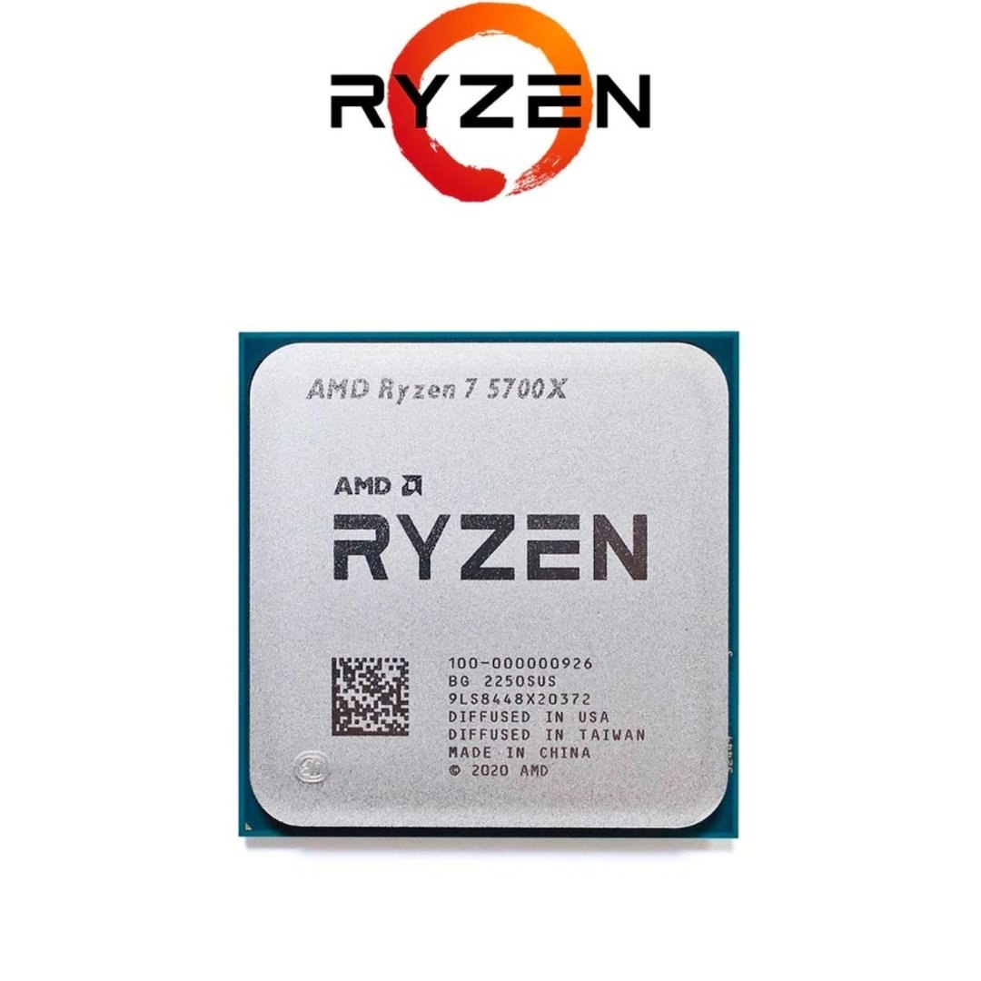 5700x Processador Ryzen 7 5700x 3.4ghz (4.6ghz Max) Novo S/Box, Link produto