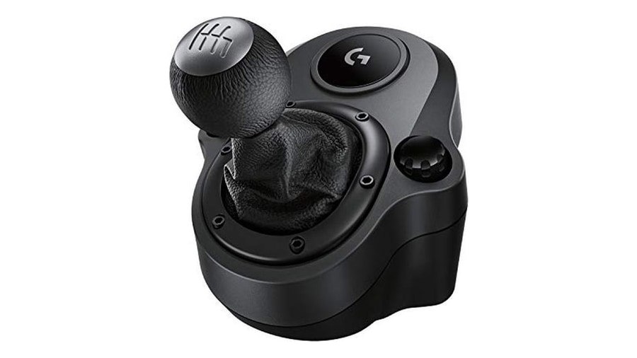 Câmbio Logitech G Driving Force - Compatível com Volantes Logitech G29, G920 e G923 para PS5, PS4, Xbox Series X|S, Xbox One e PC