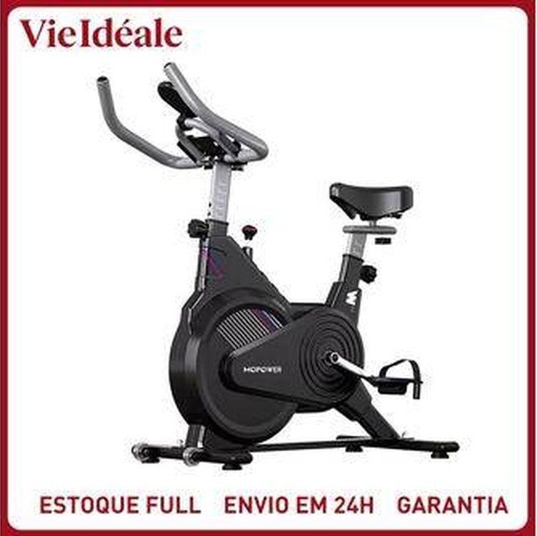 Bicicleta Ergométrica Compacta e Silenciosa - Bike Spinning para Apartamento, 150kg