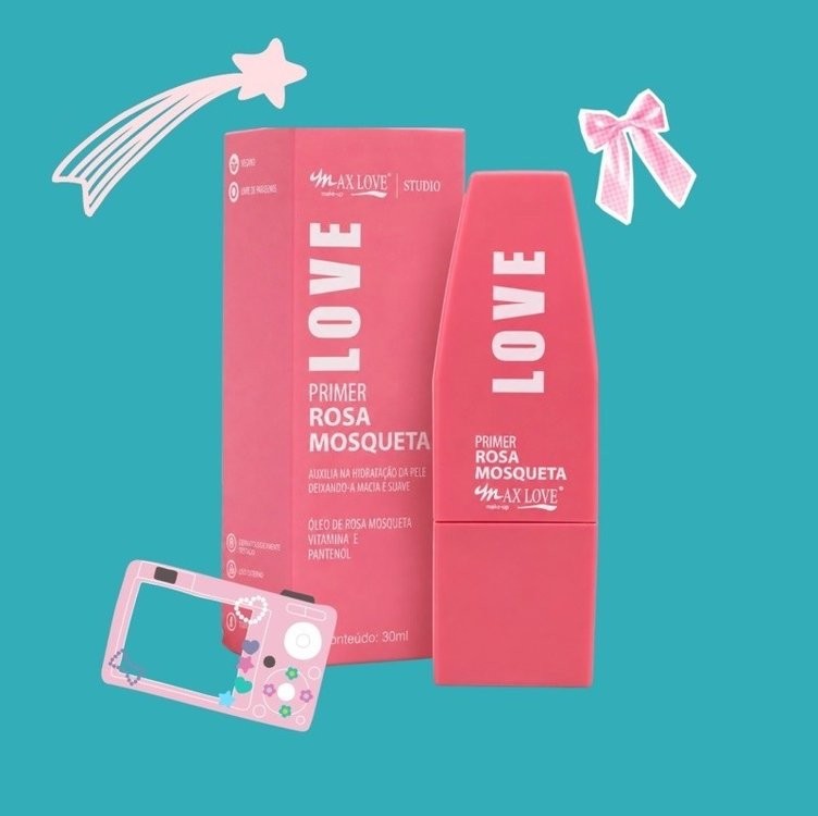 Primer Facial Rosa Mosqueta Max Love 30ml