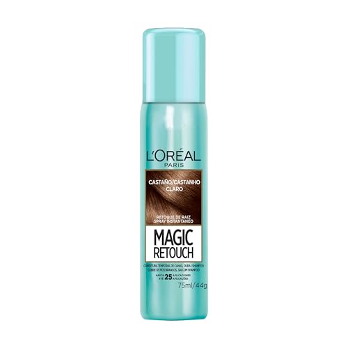Retoque Instantâneo Magic Retouch, Castanho Claro, L'Oréal Paris