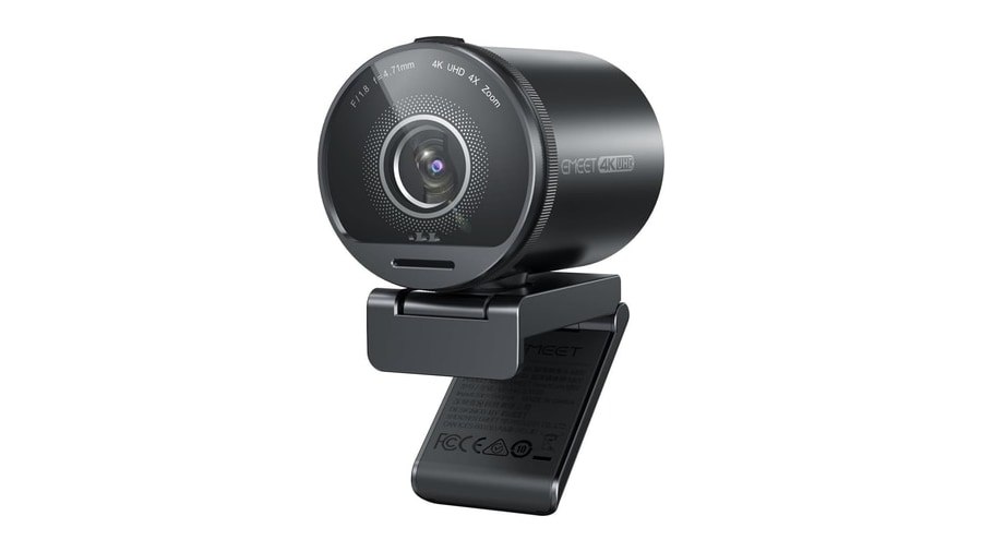 Webcam EMEET SmartCam S800 4K, Sensor Sony 1/2", Foco Automático Duplo PDAF e ToF, 1080p 60FPS, 2 Microfones com Cancelamento de Ruído