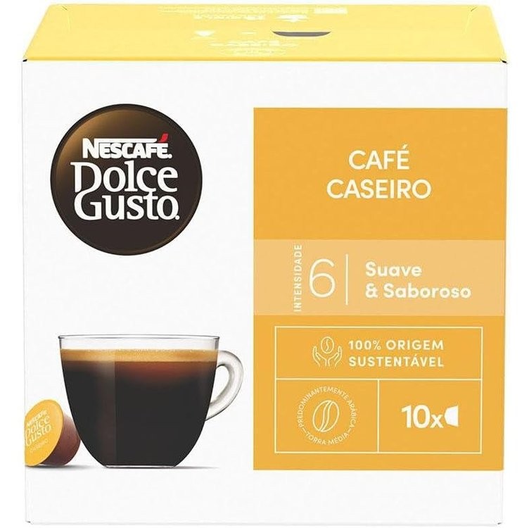 Dolce Gusto Café Caseiro 10 Cápsulas